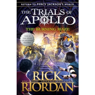 Afbeelding van The Burning Maze (The Trials of Apollo Book 3)