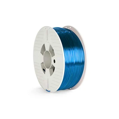 Afbeelding van Verbatim 55065 3D Printer Filament PET G 2.85mm 1Kg Blauw Transparant