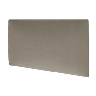 Afbeelding van MOLLIS Rechthoekig decoratief wandpaneel, geschikt als hoofdeinde of stootbescherming, vermindert geluid en verbetert de akoestiek, schuim, 60 x 30 cm, donkerbeige