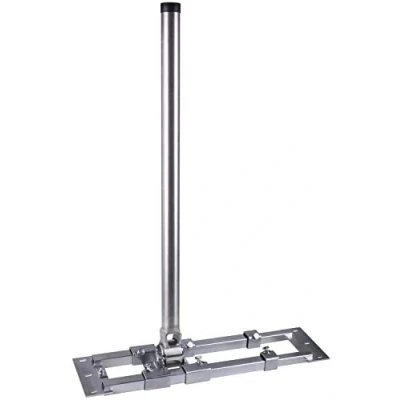 Afbeelding van DUR line® Hercules E48 900 roestvrijstalen visgraathouder meer dan 1000 Nm breedte: 55 90 cm, masthoogte: diameter: 48 mm, mast