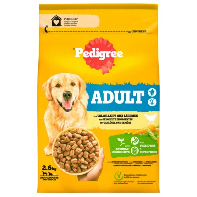 Afbeelding van Pedigree Droog Adult Kip 2,6 kg