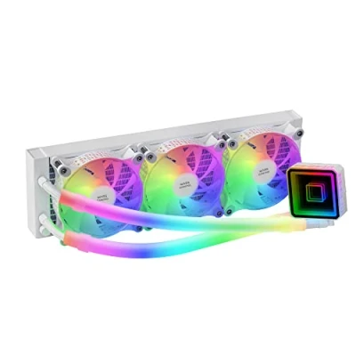 Afbeelding van Kit voor vloeibare koeling Mars Gaming ML ULTRA360 Wit ARGB