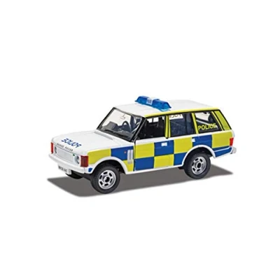 Afbeelding van Corgi Modelauto Land Rover Range politie/police schaal 1:24 speelgoedauto