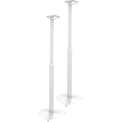 Afbeelding van My Wall HS 11 WL Luidsprekerstaander Vloerstandaard, Vast, Staand, Uittrekbaar Afstand vloer plafond (max.): 1270 mm Wit 1 stuk(s)