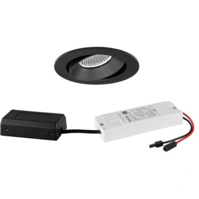 Afbeelding van Brumberg 41479183 LED inbouwlamp 7 W Zwart