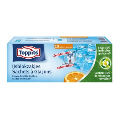Afbeelding van Toppits Ijsblokzakjes 15x10x