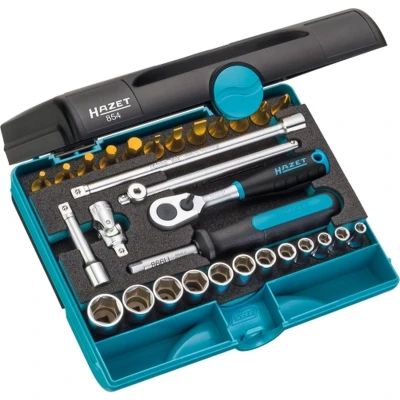 Afbeelding van Hazet 854 Dopsleutelset Metrisch 1/4 (6.3 mm) 30 delig