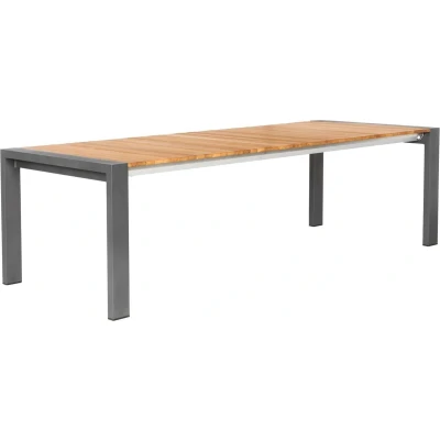 Afbeelding van Suns Rialto Verstelbare Tuintafel Teak 213/269x100x75 cm