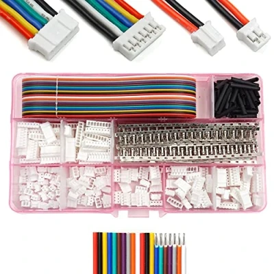 Afbeelding van JST PH 2.0 Pin Header Connectors en Kit Lintkabel Draad 2,0 mm pitch 2/3/4/5/6/7/8 vrouwelijk Male Housing