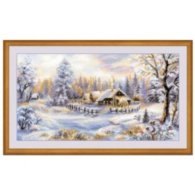 Afbeelding van kruissteekpakket winter 41x23 cm