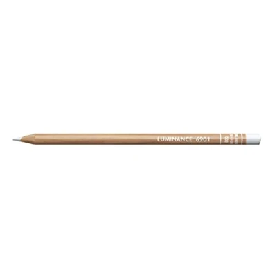 Afbeelding van Caran d&#039;Ache Luminance Colour Pencil Artist 6901.002 kleurpotloden, zilvergrijs/zilver, 002, 3 stuks