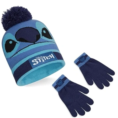 Afbeelding van Disney Stitch muts, verpakkingen sjaal en handschoenen voor meisjes