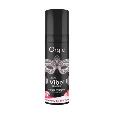 Afbeelding van Orgie Dual Vibe Liquid Vibrator Strawberry Gin &amp; Tonic