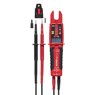 Afbeelding van Benning CM 1 4 Stroomtang Digitaal CAT III 1000 V, IV 600 V Weergave (counts): 6000