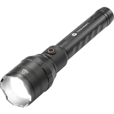 Afbeelding van TOOLCRAFT Zaklamp werkt op een accu LED Met USB poort 8000 lm 730 g