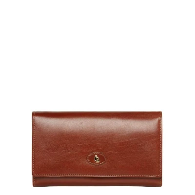 Afbeelding van Castelijn &amp; Beerens Gaucho Dames portemonnee 6 Pasjes cognac
