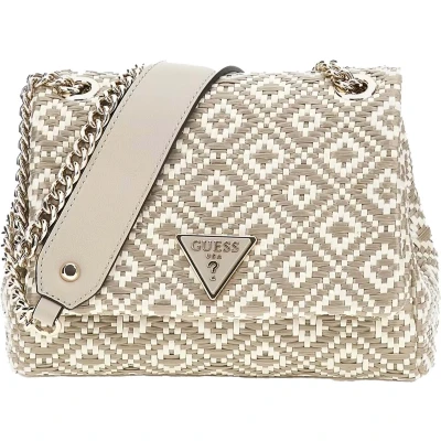 Afbeelding van Guess Rianee Handtas, Dames, Maat: One Size, Taupe