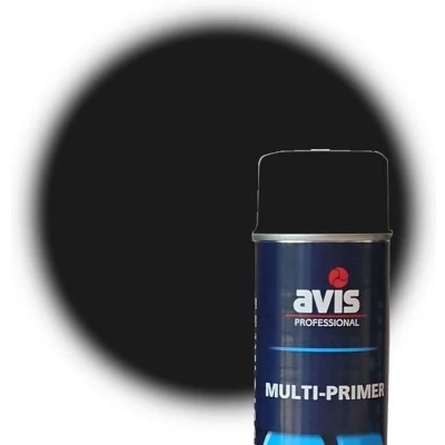 Afbeelding van Avis Multiprimer Spuitbus Zwart Grondverf &amp; Primer