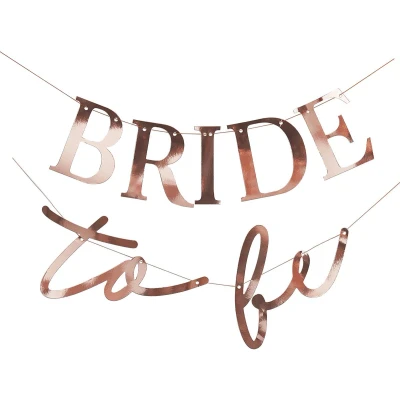 Afbeelding van Ginger Ray Slinger Bride to Be (Rose Gold)
