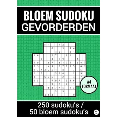 Afbeelding van Bloem Sudoku Gevorderden 250 Sudoku‘s / 50 nr. 28