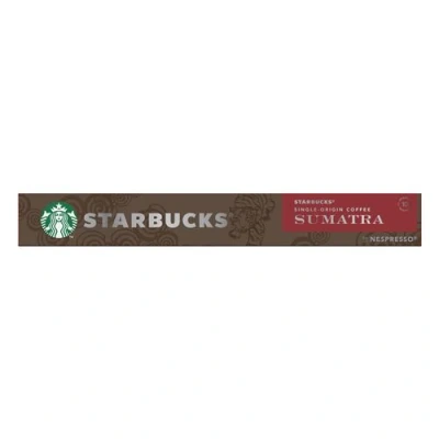 Afbeelding van Starbucks koffie capsules voor Nespresso koffiecups Sumatra 10 cups