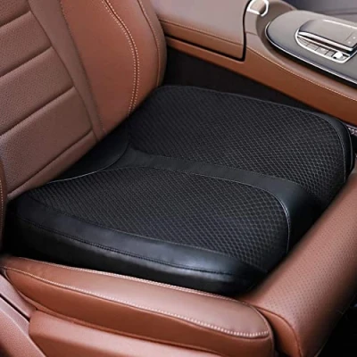 Afbeelding van QYILAY Autostoelkussen van traagschuim, stoelverhoger voor volwassenen, stuitbeenkussen, ergonomisch kussen auto, orthopedische bestuurder, stoel, kantoor, fauteuil.