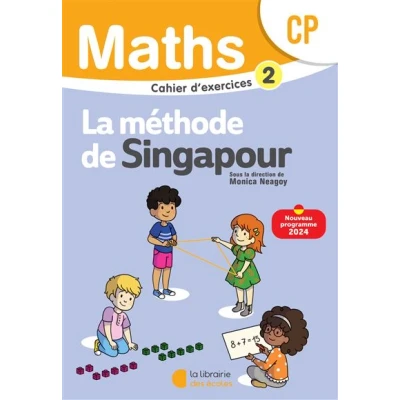 Image de Mathématiques CP (2024) Méthode de Singapour Cahier d&#039;exercices 2