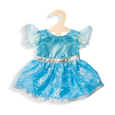 Image de Heless robe de poupée glace bleu princesse 28 35 cm