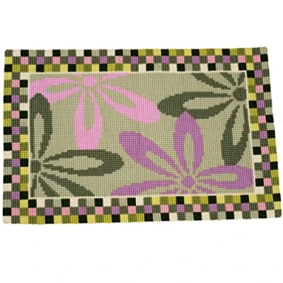 Afbeelding van Kruissteektapijt kit Decoratieve bloemen Vervaco PN 0146812