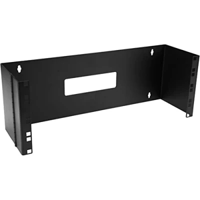 Image de StarTech.com Support de fixation murale à charnières 4U pour tableaux connexion montage mural 19&quot;