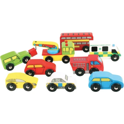 Afbeelding van Bigjigs Speelgoedautootje voor kinderen, Maat: One Size, Multi coloured