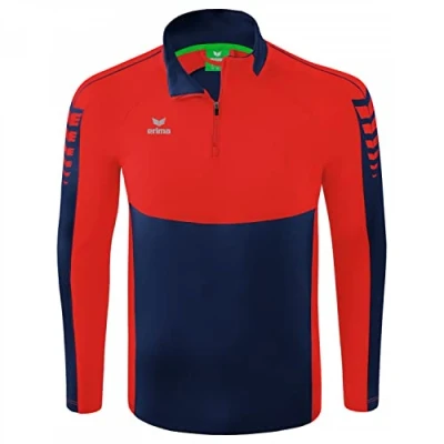 Afbeelding van Six Wings trainingstop new navy/rood / XXXL