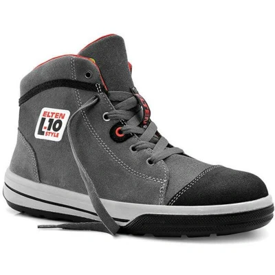 Image de ELTEN Vintage Pirate S3 Chaussure de sécurité ESD mi haute (grise) 762071 46