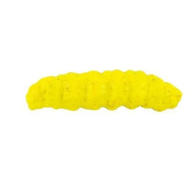 Afbeelding van Berkley Gulp! Honey Worm Yellow 33mm (18 stuks) Imitatie aas