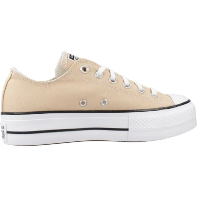 Afbeelding van Converse Chuck Taylor Sneakers laag, Dames, Maat: 37.5, Coastal dune/white/black Textiel