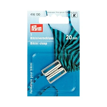 Afbeelding van Prym Bikini En Ceintuursluiting Zilver 20 Mm Sluitingen