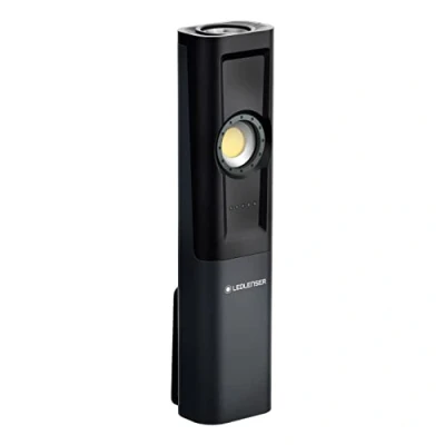 Afbeelding van Ledlenser Werklamp iW5R Met 2 Lichtfuncties 3,7 V 300 lumen Zwart Oplaadtijd: 3,5 uur Brandtijd: 6 IP54 Charge/Battery Indicator