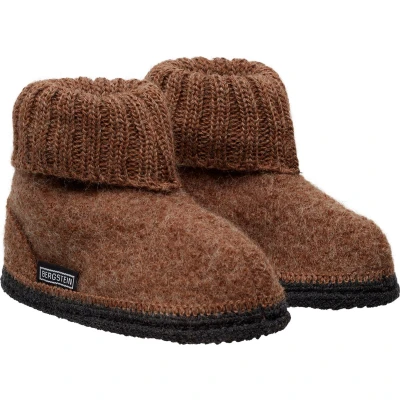 Afbeelding van Bergstein Cozy Sloffen Unisex Junior Brown Maat 23