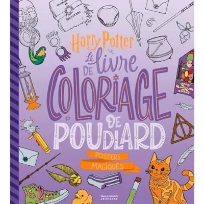 Afbeelding van LE LIVRE DE COLORIAGES POUDLARD POSTERS MAGIQUES