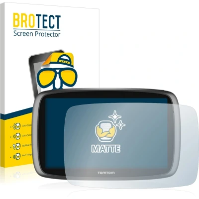 Afbeelding van BROTECT Screenprotector voor TomTom GO 6100 Folie Beschermfolie matte (2 Stuks)