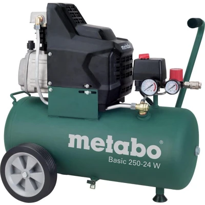 Afbeelding van Metabo Basic 250 24 W Compressor 1500W 8 bar 24L 95 l/min 601533000