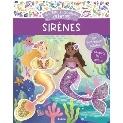 Image de Mes 500 autocollants creatifs sirenes