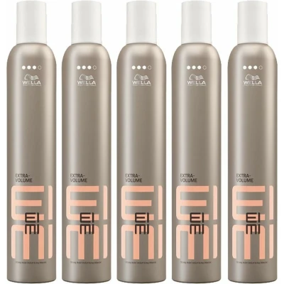 Afbeelding van 5x Wella EIMI Extra Volume Mousse 500ml Whitetobrown bundel/set/pakket