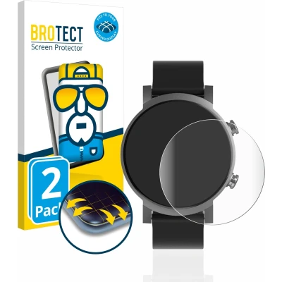 Afbeelding van BROTECT Volledig bedekkende screen protector, Smartwatch beschermfolie, Transparant