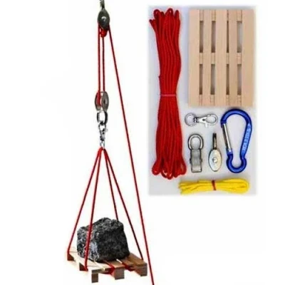 Afbeelding van Kids at work kleine takel set 8x12 cm