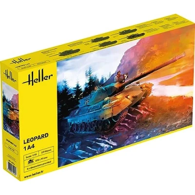 Afbeelding van 1:35 Heller 81126 Leopard 1A4 Tank Plastic Modelbouwpakket