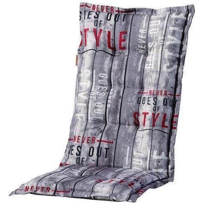 Afbeelding van Madison Tuinstoelkussen 123x50 cm fiber Annebeth grey