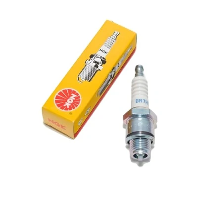 Afbeelding van NGK kaars met korte schroefdraad BR7HS (wr4ac) ontstoken