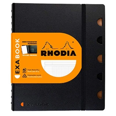 Image de Cahier d’organisation de 160 pages Clairefontaine Rhodia Exabook