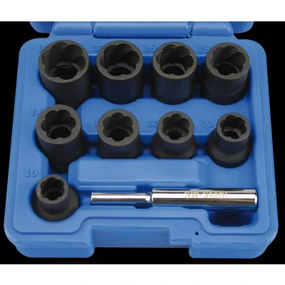 Afbeelding van SW Stahl 05545L Schroevenuitdraaier 1/2 10, 11, 12, 13, 14, 15, 16, 17, 19 Vierkant Kunststof cassette